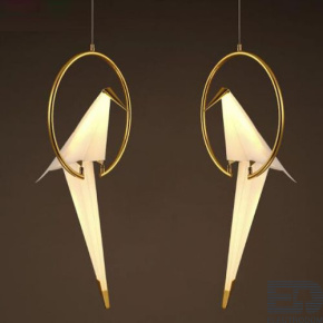 Подвесной светильник Origami Bird Pendant ImperiumLoft - цена и фото