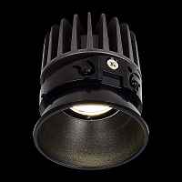 ST LUCE ST851.448.07 Светодиодный модуль Черный LED 1*7W 4000K 560Lm Ra90 36° IP20 D69xH75 220-240V - цена и фото