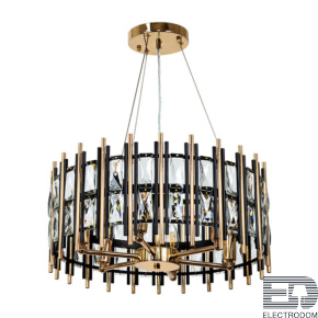 Люстра хрустальная Arte Lamp A1043SP-6BK ALRUBA под лампы 6xE14 40W - цена и фото