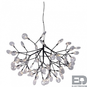 Подвесной светильник Crystal Lux EVITA EVITA SP63 BLACK/TRANSPARENT - цена и фото