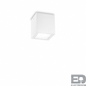 Уличный потолочный светильник Ideal Lux TECHO PL1 SMALL BIANCO 251561 - цена и фото