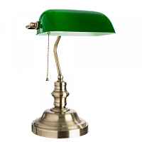 Настольная лампа Arte Lamp Banker A2492LT-1AB - цена и фото