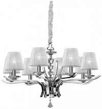Подвесная люстра Ideal Lux Pegaso SP8 Bianco 059242 - цена и фото Подвесная люстра Ideal Lux Pegaso SP8 Bianco 059242 - цена и фото
