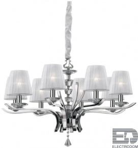 Подвесная люстра Ideal Lux Pegaso SP8 Bianco 059242 - цена и фото