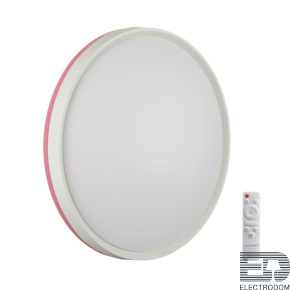 Настенно-потолочный светодиодный светильник Sonex Color Kezo Pink 7708/EL - цена и фото