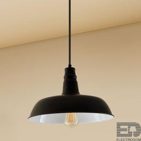Подвесной светильник Citilux Эдисон CL450205 Черный + Белый - цена и фото