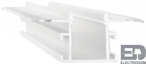 Профиль встраиваемый для светодиодной ленты Ideal Lux Slot Recessed Trim 12 X 3000 Mm Wh 204611 - цена и фото