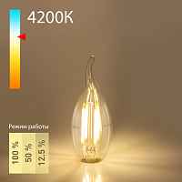 Светодиодная лампа Dimmable BLE1424 5W 4200K E14 (CW35 прозрачный) Elektrostandard BLE1424 - цена и фото