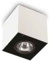 Потолочный светильник Ideal Lux Mood Pl1 D15 Square Bianco 140933 - цена и фото