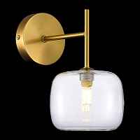 ST LUCE SL1049.301.01 Бра ST-Luce Латунь/Прозрачный G9 1*5W - цена и фото ST LUCE SL1049.301.01 Бра ST-Luce Латунь/Прозрачный G9 1*5W - цена и фото