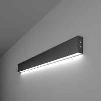 Настенный светодиодный светильник Elektrostandart 101-100-30-78 6500К черная шагрень - цена и фото