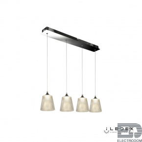 Подвесной светильник iLedex Flora WD8007-4 Хром - цена и фото