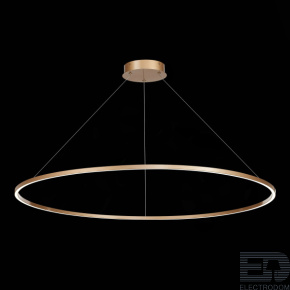 ST LUCE ST605.203.57 Cветильник подвесной SMART ST-Luce Золотистый/Белый LED 1*57W 2800-6500K - цена и фото