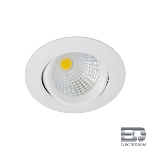 Встраиваемый светильник светодиодный Citilux Каппа CLD0055W Белый - цена и фото