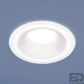 Встраиваемый точечный светильник Elektrostandart 7012 MR16 WH белый - цена и фото
