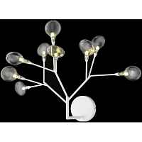 Бра Wertmark WE241.09.001 Fiorita G4 LED 14 Вт белый, прозрачный - цена и фото