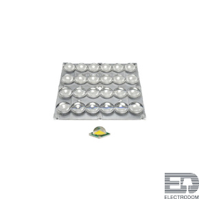 Блок линз 24B70-M120х120 (70°, 24x LED) Arlight 016077 - цена и фото