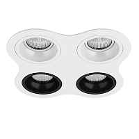 Комплект из светильников и рамки Lightstar Domino D64606060707 - цена и фото