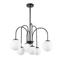 Подвесная люстра Arte Lamp Mebsuta A1675LM-6BK - цена и фото Подвесная люстра Arte Lamp Mebsuta A1675LM-6BK - цена и фото