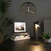Светодиодная настольная лампа Eurosvet Premier 80425/1 черный - цена и фото