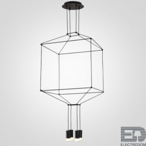 Via Wireflow Chandelier 0311 LED Suspension lam ImperiumLoft - цена и фото