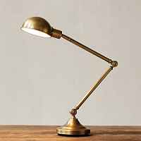 Настольная лампа Brass Vintage Loft Table Lamp Loft Concept 43.082-0