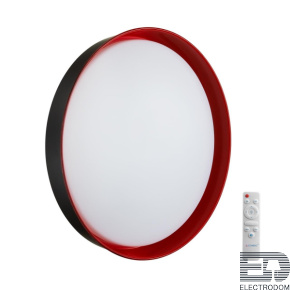 Настенно-потолочный светодиодный светильник Sonex Color Tuna Red 7710/EL - цена и фото