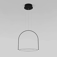 Подвесной светодиодный светильник Eurosvet Over 90322/1 черный - цена и фото