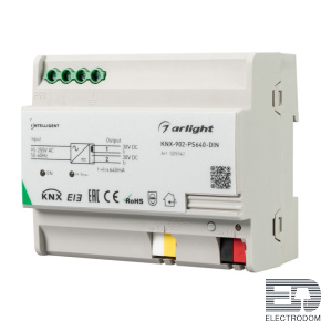 INTELLIGENT ARLIGHT Блок питания шины KNX-902-PS640-DIN (230V, 640mA) Arlight 025542 - цена и фото