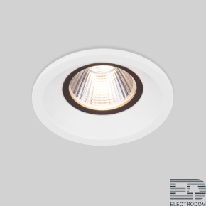 Elektrostandard 25024/LED / Встраиваемый светильник 7W 4200K WH белый - цена и фото