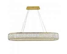 Подвесной светильник NEWPORT 8240/90 oval gold - цена и фото