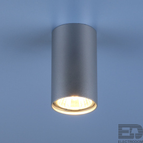 Накладной потолочный светильник Elektrostandart 1081 (5257) GU10 SL серебряный - цена и фото