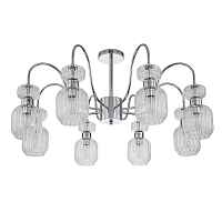 Потолочная люстра Escada Gloss 1141/8PL Chrome/Clear - цена и фото Потолочная люстра Escada Gloss 1141/8PL Chrome/Clear - цена и фото