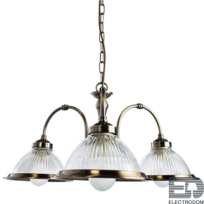 Подвесной светильник Arte Lamp American diner A9366LM-3AB - цена и фото