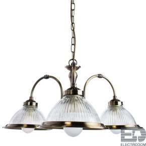 Подвесной светильник Arte Lamp American diner A9366LM-3AB - цена и фото