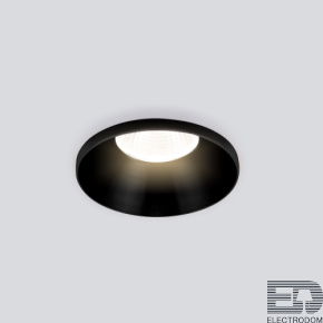 Встраиваемый точечный светодиодный светильник 25026/LED 7W 4200K BK черный - цена и фото