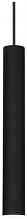 Подвесной светодиодный светильник Ideal Lux Tube D6 Nero 211718 - цена и фото
