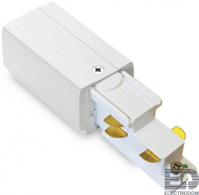 Питание левый Ideal Lux Link Trimless Main Connector Left WH Dali 246529 - цена и фото
