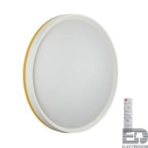Настенно-потолочный светодиодный светильник Sonex Color Kezo Yellow 7709/EL - цена и фото