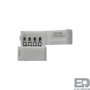 Коннектор для светодиодной ленты RGB жесткий (10 шт.) Elektrostandart LED 3A - цена и фото
