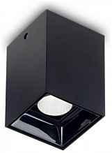 Потолочный светодиодный светильник Ideal Lux Nitro 15W Square Nero 206028 - цена и фото