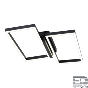Потолочный светодиодный светильник Escada Scales 10209/2LED Black - цена и фото