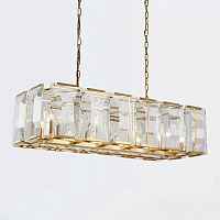 Подвесной светильник Harlow Crystal SQUARE Gold Loft Concept 40.2192