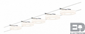 Комплект из 5 встраиваемых светильников Paulmann DiscLed 94109 - цена и фото