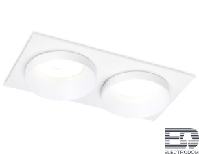 Встраиваемый точечный светильник TN170/2 WH белый GU5.3 175*92*40 - цена и фото