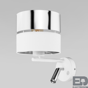 TK Lighting Настенный светильник 4176 Hilton Silver - цена и фото