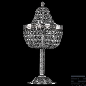 Настольная лампа декоративная Bohemia Ivele Crystal 1911 19111L6/H/20IV Ni - цена и фото