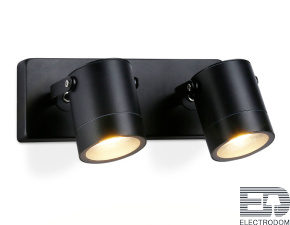 ST3888/2 BK черный IP54 GU10/2 max 35W 250*80*85 - цена и фото