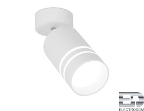 Поворотный светодиодный точечный светильник TN245 WH/S белый/песок LED 4200K 5W D60*100 - цена и фото