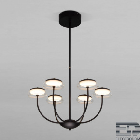 Подвесная светодиодная люстра Eurosvet Fungo 50388 LED черный - цена и фото